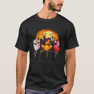 Camiseta Dia de as Bruxas engraçado Flamingo Costume Mummy