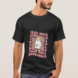 Camiseta Dia de as Bruxas engraçado Ghost Leia Mais Livros