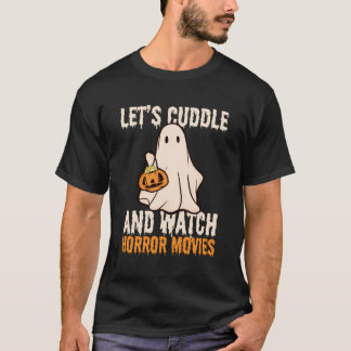Camiseta Dia de as Bruxas engraçado Ghost Vamos Cuide E Vig