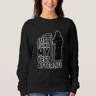 Camiseta Dia de as Bruxas engraçado Gifts Grim Reaper Costu