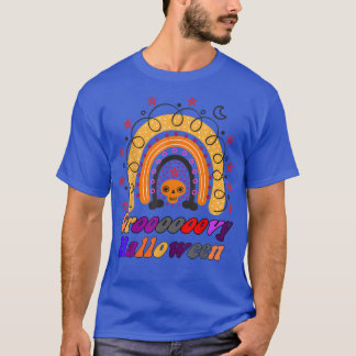 Camiseta Dia de as Bruxas engraçado Groovy Halloween - Gráf
