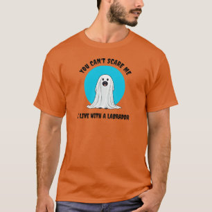 Camiseta Dia de as Bruxas engraçado Labrador Retriever