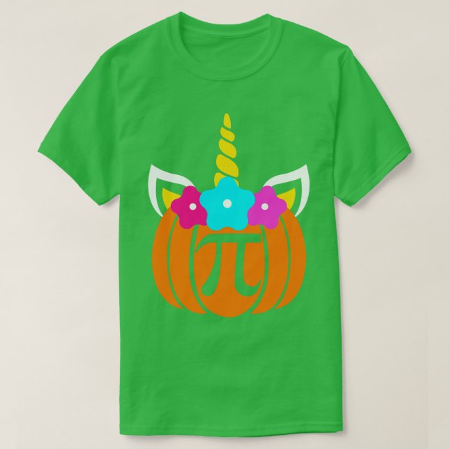 Camiseta Dia de as Bruxas engraçado Matemático De Pizza De  (Frente do Design)