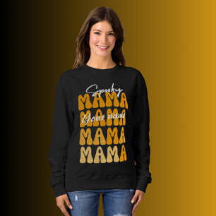 Camiseta Dia de as Bruxas engraçado personalizável da mãe d