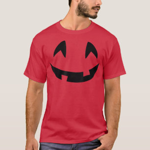 Camiseta Dia de as Bruxas engraçado Pumpkin Face Para Pai,