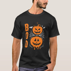 Camiseta Dia de as Bruxas engraçado Pumpkin-Printable Boo