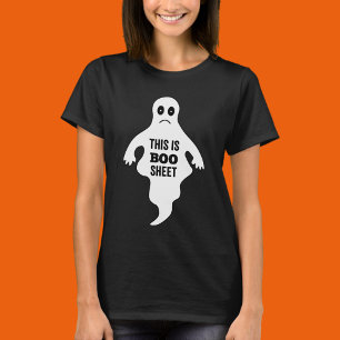 Camiseta Dia de as Bruxas engraçado Pun Ghost Esta É A Fo