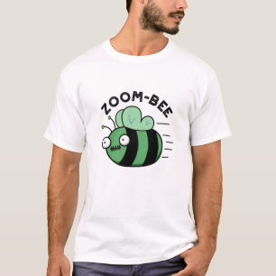 Camiseta Dia de as Bruxas engraçado Zombie Bee Pun