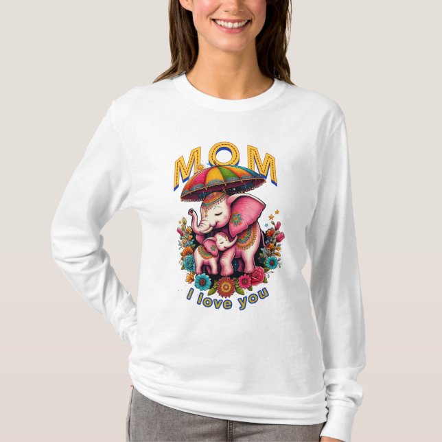 Camiseta Dia de as mães (Frente)