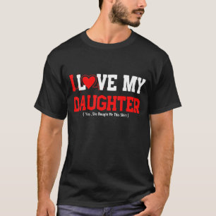 Camiseta Dia de as mães 2022 Eu Amo Minha Filha Ela Me Comp