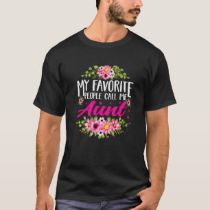 Camiseta Dia de as mães Bonito Meu Pessoas Favorito Me Cham