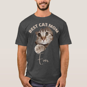 Camiseta Dia de as mães Cat Mãe presentes 2022, Engraçado M