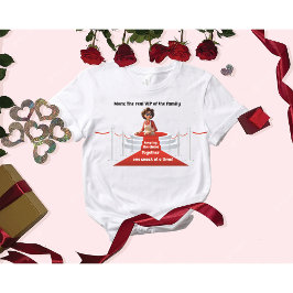 Camiseta dia de as mães criativo, diversão VIP snack, mãe