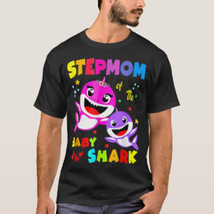 Camiseta Dia de as mães da Família Stepman Shark Stepman