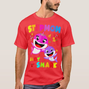 Camiseta Dia de as mães da Família Stepman Shark Stepman