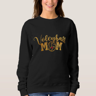Camiseta Dia de as mães da Mãe de Voleibol