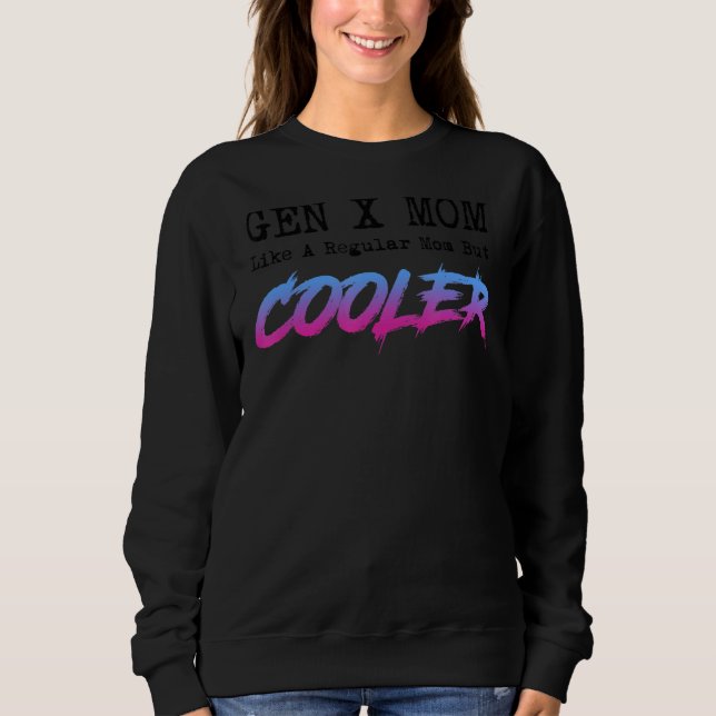 Camiseta Dia de as mães da mãe Gen X (Frente)