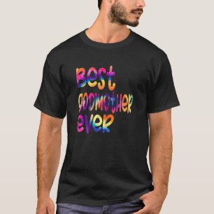 Camiseta Dia de as mães da Melhor Madrinha das Mulheres