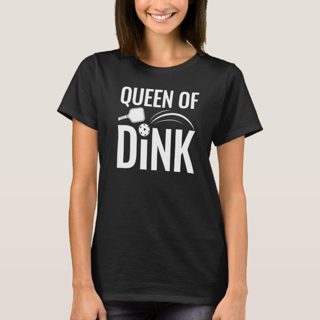 Camiseta Dia de as mães Da Rainha De Pickleball (Frente)