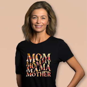 Camiseta Dia de as mães das Víblias Sunset de Verão Verso R