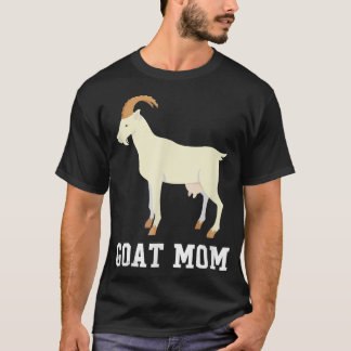 Camiseta Dia de as mães de Cabra de Pet da Mãe
