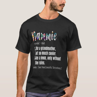 Camiseta Dia de as mães de Definição de Nomes e Gift Gra de
