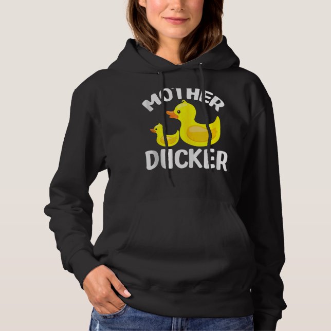 Camiseta Dia de as mães De Ducker Mãe Para Pato (Frente)
