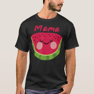 Camiseta Dia de as mães de Fruta de Verão da mamãe Watermel