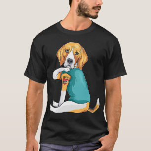 Camiseta Dia de as mães de presente engraçado, mamãe Beagle