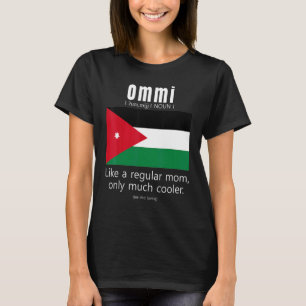Camiseta Dia de as mães de Sinalizador Patriótico da Jordân