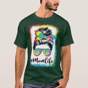 Camiseta Dia de as mães De Ti De Vida Da Mãe Com Um Roubo M