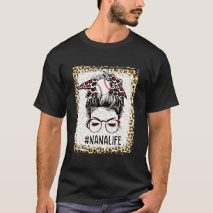 Camiseta Dia de as mães do Dia de Jogo Bleached Ball Nana M