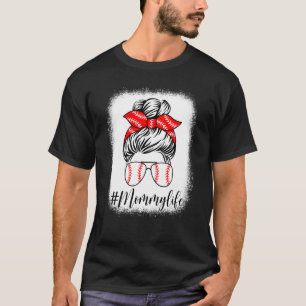 Camiseta Dia de as mães do freio de vida da Mamãe branquead