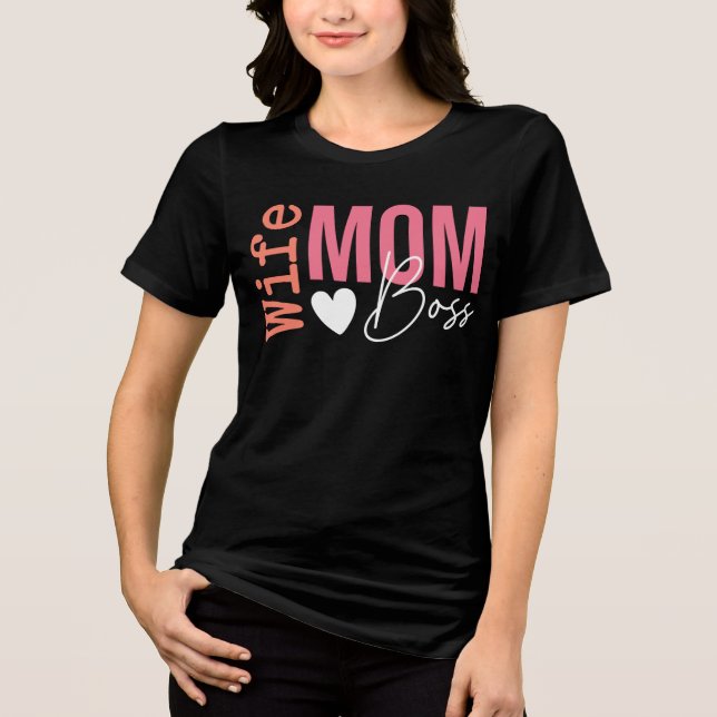 Camiseta Dia de as mães engraçado (Frente)