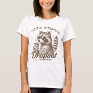 Camiseta Dia de as mães engraçado "Gentil Parentalidade Dro