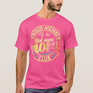Camiseta Dia de as mães Engraçado Membro Orgulhoso do Mo Qu