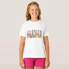 Camiseta Dia de as mães Engraçado Presente Humoroso Mãe Dot