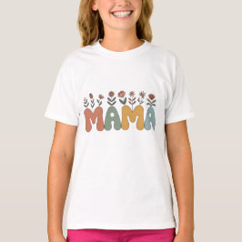 Camiseta Dia de as mães Engraçado Presente Humoroso Mãe Dot