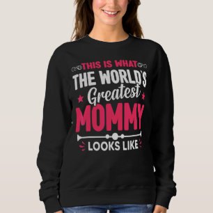 Camiseta Dia de as mães Esta é a maior Mamãe do mundo