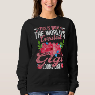 Camiseta Dia de as mães Este é o maior gigi lo do mundo