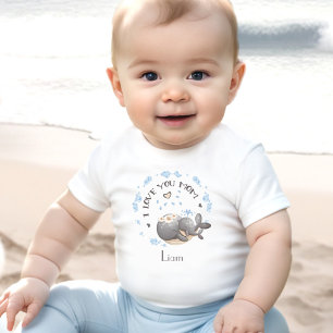 Camiseta Dia de as mães eu te amo mãe Nome Personalizado