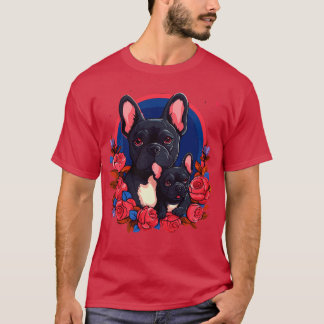 Camiseta Dia de as mães francês Buldogue