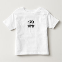 Dia de as mães Gaga Shirt Toddler Vovó