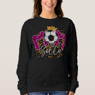 Camiseta Dia de as mães Leopard 2022 Soccer Mãe B