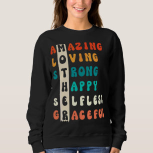Camiseta Dia de as mães Madre Definição Incrível Stro Adorá