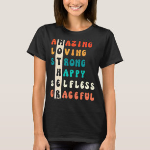 Camiseta Dia de as mães Madre Definição Incrível Stro Adorá