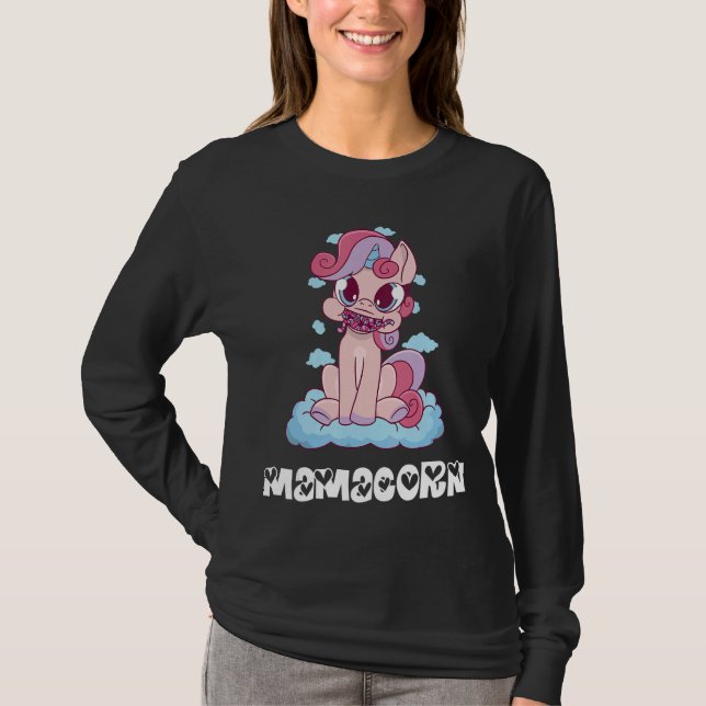 Camiseta Dia de as mães Mamacorn 7 (Frente)