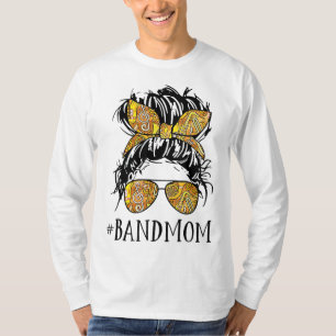 Camiseta Dia de as mães Mensageira Banda de freio de mamãe