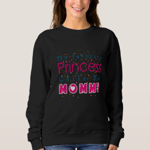 Camiseta Dia de as mães Minha Princesa Favorita Me Chama Ma