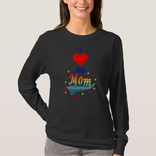 Camiseta Dia de as mães Para A Melhor Mãe Da Ideia Do Mundo